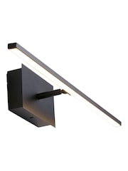 Searchlight Black Lucca LED Wall Light IP44 - Image 3 of 4