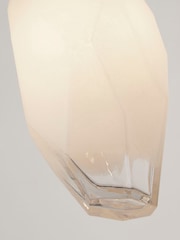 Searchlight Satin Brass Ice 1 Pendant Ceiling Light - Image 4 of 4