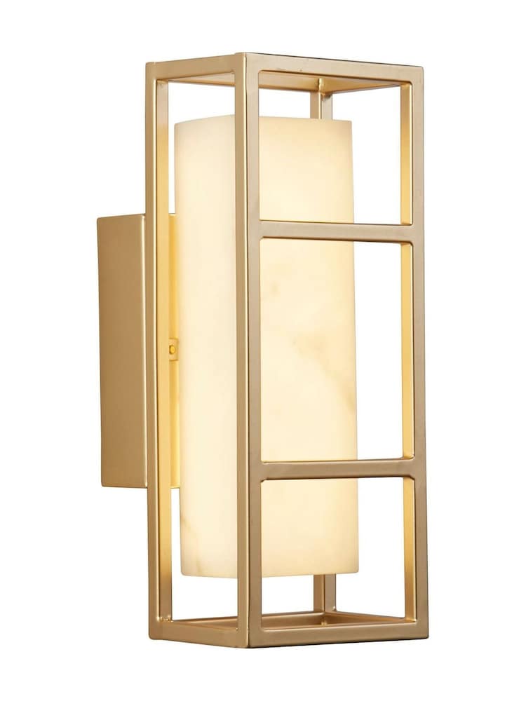 Searchlight Gold Corral LED Wall Light - Image 2 of 4