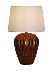 Searchlight Bronze Genoa 1 Light Table Lamp - Image 3 of 5