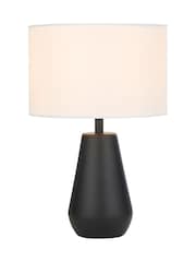 Searchlight Black Geo Pair Touch Table Lamp - Image 3 of 5