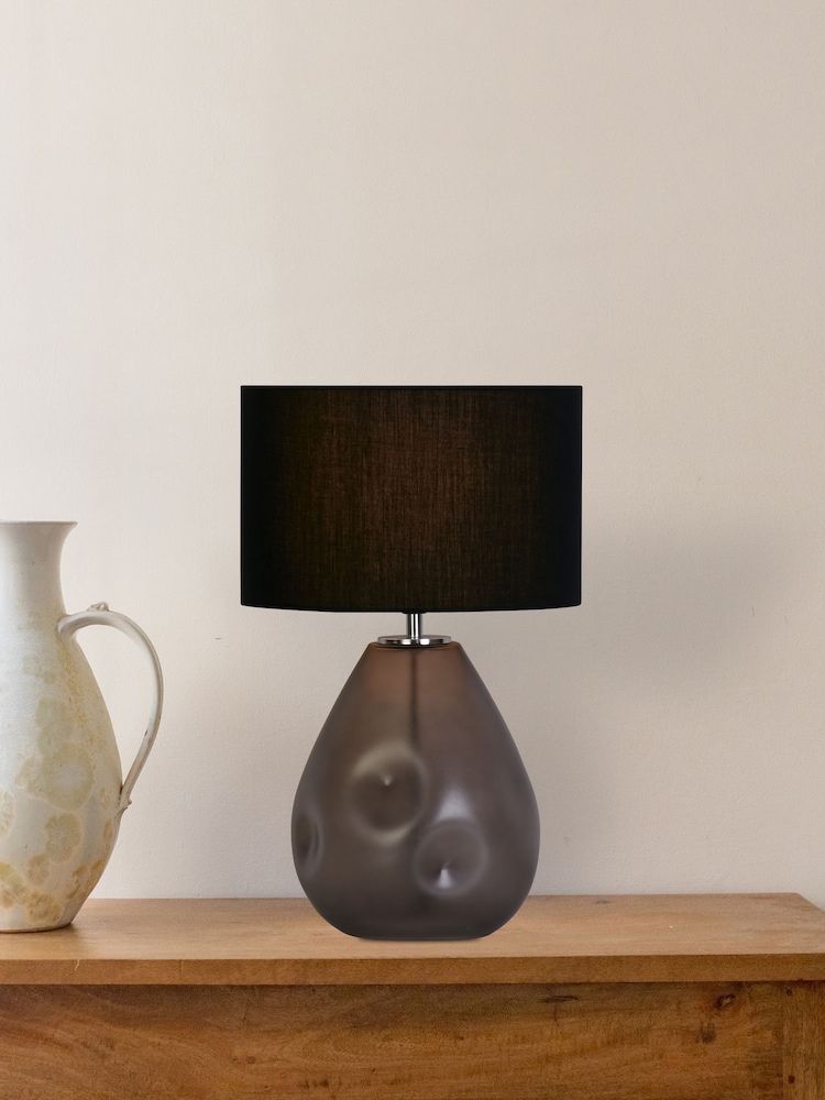 Searchlight Black Chalice 1 Light Table Lamp - Image 2 of 5