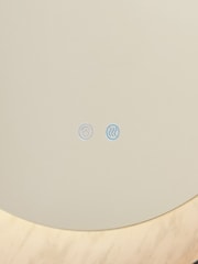 Searchlight Matt Black Helios LED Mirror - Image 4 of 4