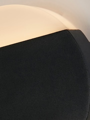 Searchlight Black Lumin LED Outdoor Wall Light - Image 4 of 4