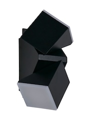 Searchlight Black Block LED Outdoor Wall Light - Image 3 of 4