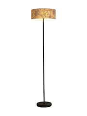 Searchlight Black and Multi Natura 3 Light Floor Lamp - Image 2 of 4