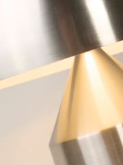Searchlight Silver Cupola Dome Table Lamp - Image 5 of 5