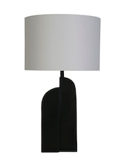 Searchlight Black Chennai 1 Light Table Lamp - Image 4 of 5