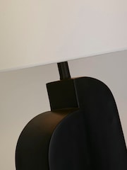 Searchlight Black Chennai 1 Light Table Lamp - Image 5 of 5