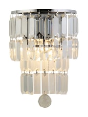 Searchlight Chrome Prism 2 Wall Light - Image 2 of 4