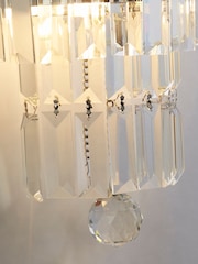 Searchlight Chrome Prism 2 Wall Light - Image 4 of 4