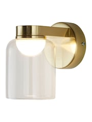 Searchlight Brass Tumbler LED Wall Light - Image 2 of 4