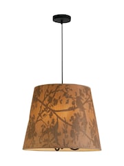 Searchlight Black Natura 3 Pendant Ceiling Light - Image 2 of 4