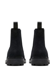 Clarks Black Leather Clarkridge Top Suede Boots - Image 5 of 7