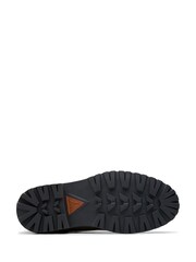 Clarks Black Leather Clarkridge Top Suede Boots - Image 7 of 7