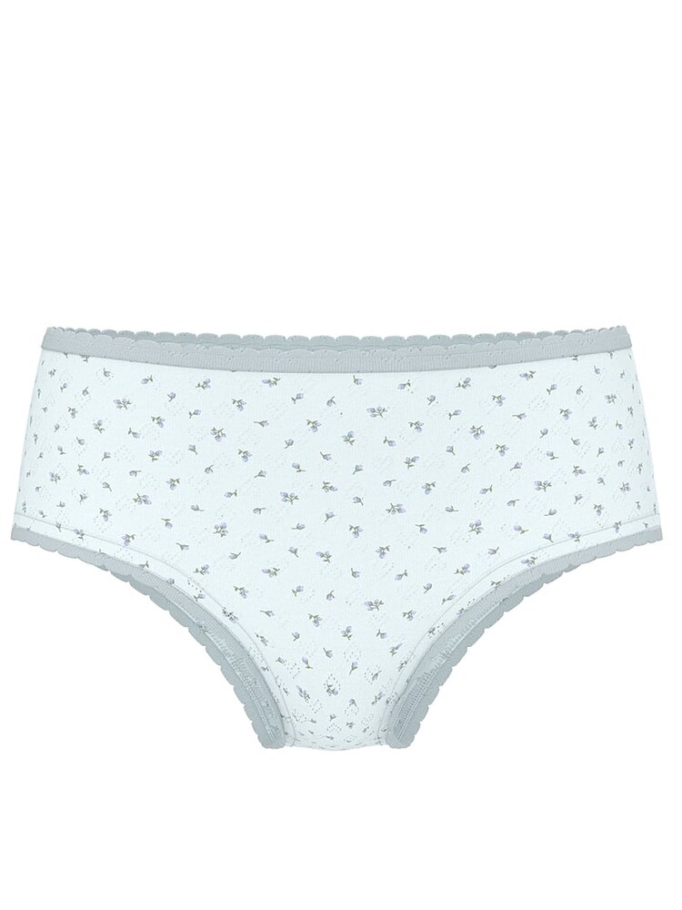 Victoria's Secret PINK Bliss Blue Cheeky Cotton Knickers - Image 3 of 3
