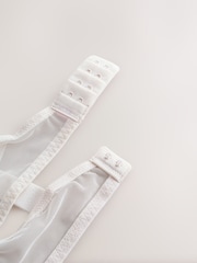 Victoria's Secret Coconut White Add 2 Cups Push Up Lace Bombshell Scattered Shine Strap Bra - Image 3 of 3