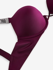 Victoria's Secret Kir Red Add 2 Cups Push Up Bombshell Shine Strap Bra - Image 2 of 3