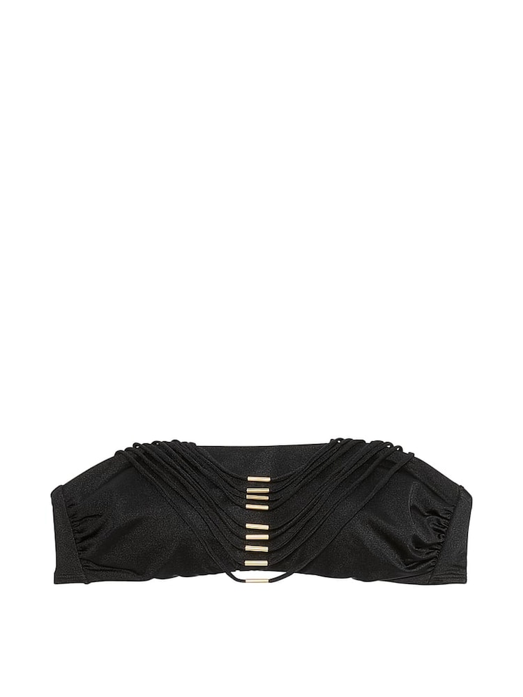 Victoria's Secret Black Bandeau Archive Bikini Top - Image 4 of 4 Victoria's Secret Black Bandeau Archive Bikini Top - Image 4 of 4
