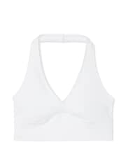 Victoria's Secret PINK White Halterneck Bralette - Image 3 of 3
