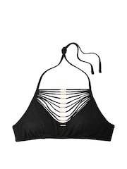 Victoria's Secret Black Halter Archive Bikini Top - Image 4 of 4
