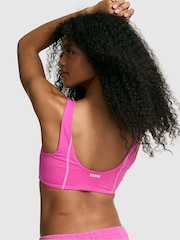 Victoria's Secret PINK Pink Gossip Cotton Scoop Sports Bra - Image 2 of 2