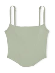 Victoria's Secret PINK Green Garden Soft Stretch Bra Top - Image 1 of 1