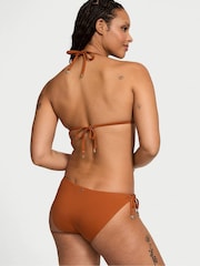 Victoria's Secret Cinnamon Brown Diamante Tie Side Bikini Bottoms - Image 2 of 4