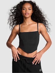 Victoria's Secret PINK Black Soft Stretch Bra Top - Image 1 of 2