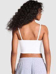 Victoria's Secret PINK White Soft Stretch Bra Top - Image 2 of 3