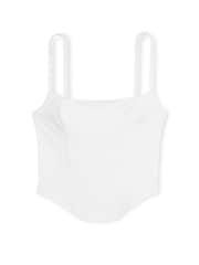 Victoria's Secret PINK White Soft Stretch Bra Top - Image 3 of 3