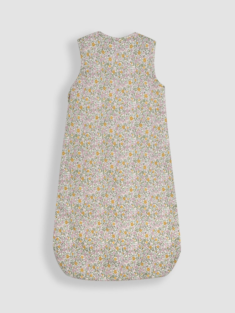 JoJo Maman Bébé Ditsy Appliqué 2.5 Tog Baby Sleeping Bag - Image 2 of 6