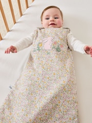 JoJo Maman Bébé Ditsy Appliqué 2.5 Tog Baby Sleeping Bag - Image 3 of 6