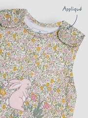 JoJo Maman Bébé Ditsy Appliqué 2.5 Tog Baby Sleeping Bag - Image 5 of 6