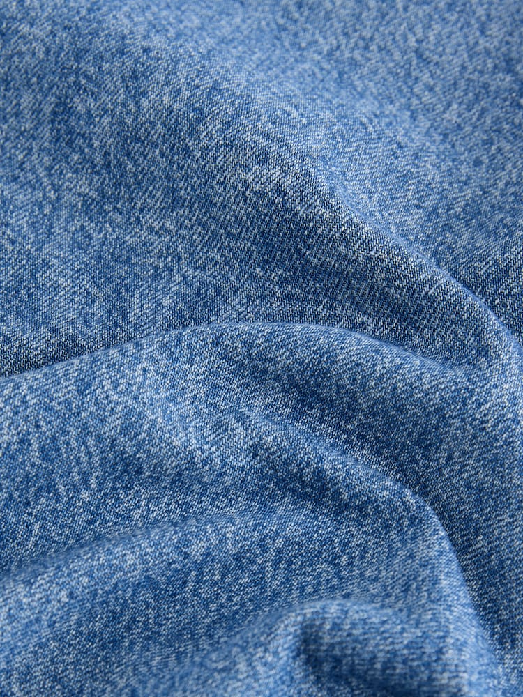 Mid Blue Denim 100% Cotton T-Shirt - Image 2 of 3