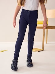 Azul marino - Pantalones pitillo elásticos para el colegio (3 a 18 años) - Imagen 1 de 8