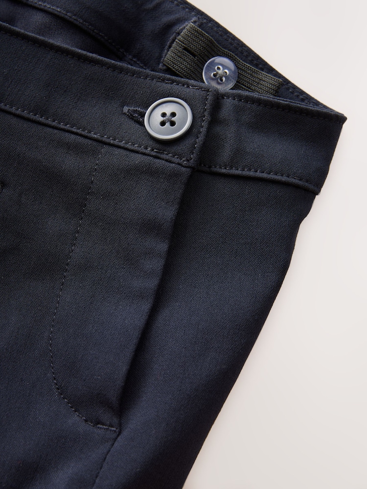 Azul marino - Pantalones pitillo elásticos para el colegio (3 a 18 años) - Imagen 8 de 8