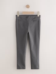 Charcoal Grey Longer Length School Skinny Stretch Trousers (3-18yrs) - Image 4 of 7