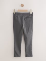 Charcoal Grey Longer Length School Skinny Stretch Trousers (3-18yrs) - Image 5 of 7