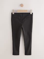 Black Shorter Length School Skinny Stretch Trousers (3-18yrs) - Image 5 of 8