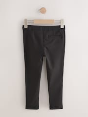 Black Shorter Length School Skinny Stretch Trousers (3-18yrs) - Image 6 of 8