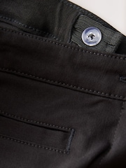 Black Shorter Length School Skinny Stretch Trousers (3-18yrs) - Image 8 of 8