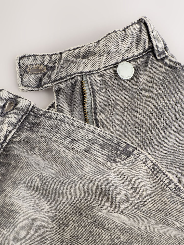 Grey Denim Skort (3-16yrs) - Image 9 of 9