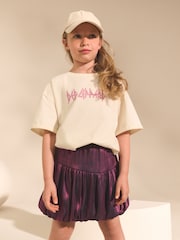 Purple Bubble Hem Skirt (3-16yrs) - Image 1 of 4