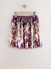 Morado - Ombre Sequin Skirt (3-16yrs) - Imagen 2 de 4