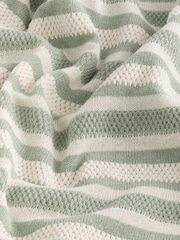 Green - Textured Stripe Trophy Polo Shirt - Image 6 of 7