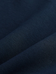 Navy Blue Shorter Length Pull-On Cotton Rich Stretch Boot Cut School Trousers (3-16yrs) - Image 9 of 9
