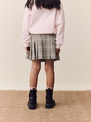 Natural - Check Pleated Skirt (3-16yrs) - Imagen 2 de 8