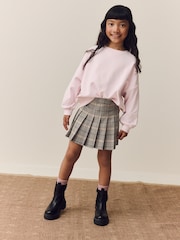 Natural - Check Pleated Skirt (3-16yrs) - Imagen 3 de 8