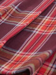 Burgundy Red Pleated Check Skirt (3-16yrs) - Image 11 of 11